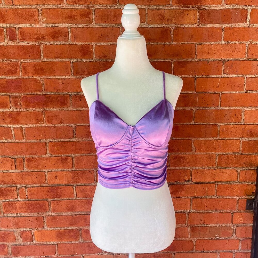 Y2K metallic cami